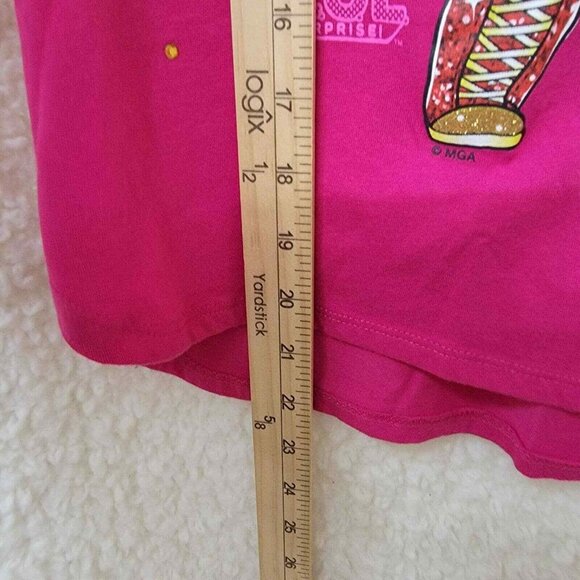 L.O.L.‎ Surprise! Girls "Sleigh All Day" Pink Graphic T-Shirt XL (14-16) - Picture 4 of 6